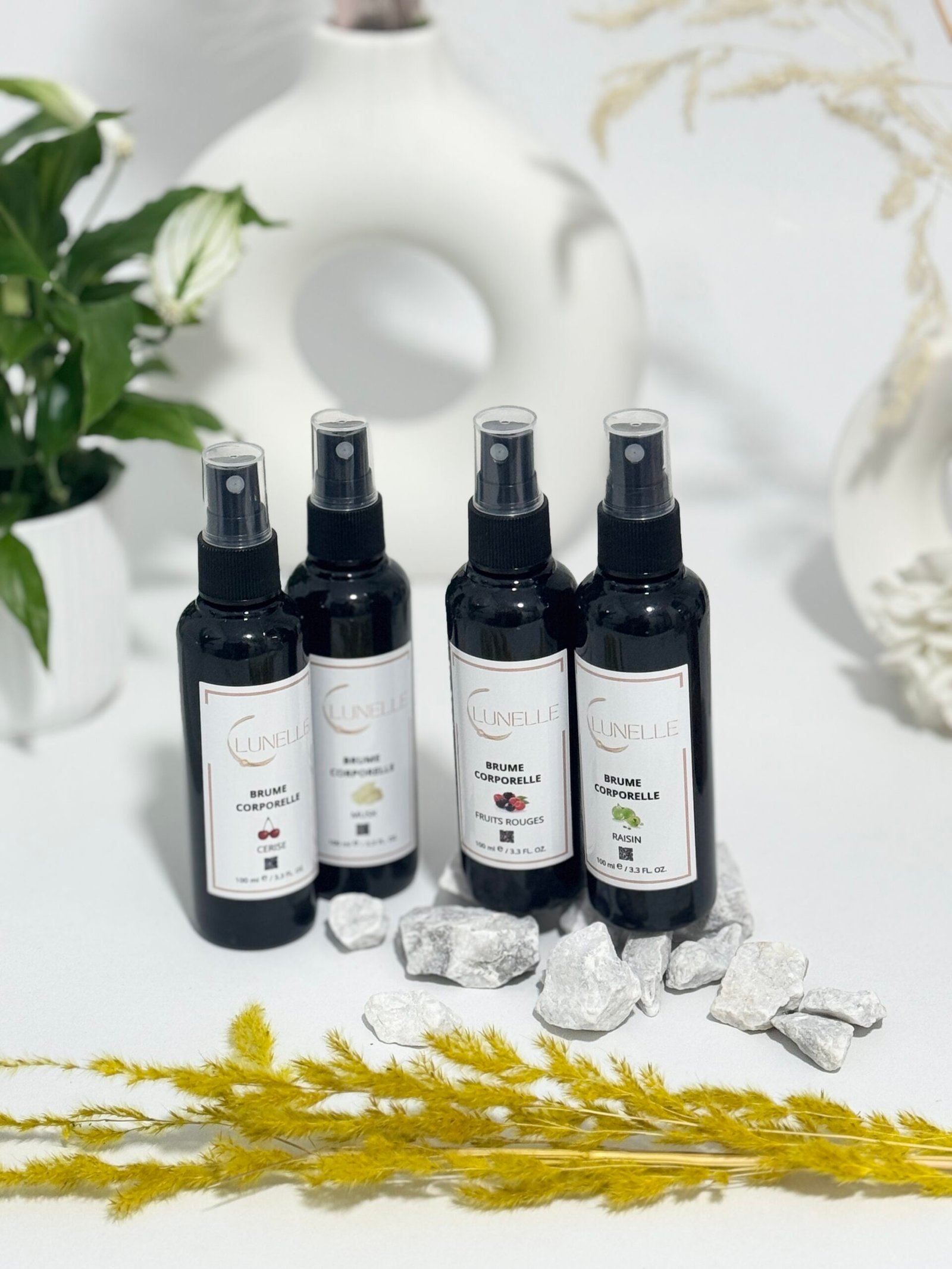 Pack 4 Brumes corporelles