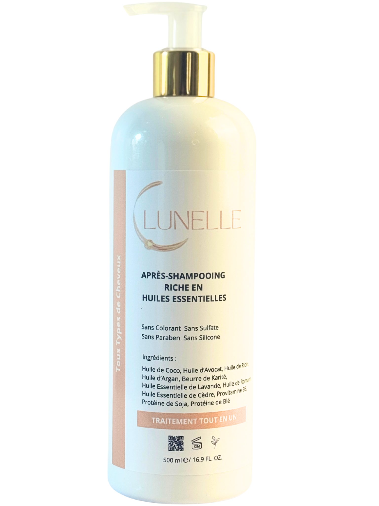 Après Shampooing Anti Chute 500 ML aux Huiles Essentielles d'Exception